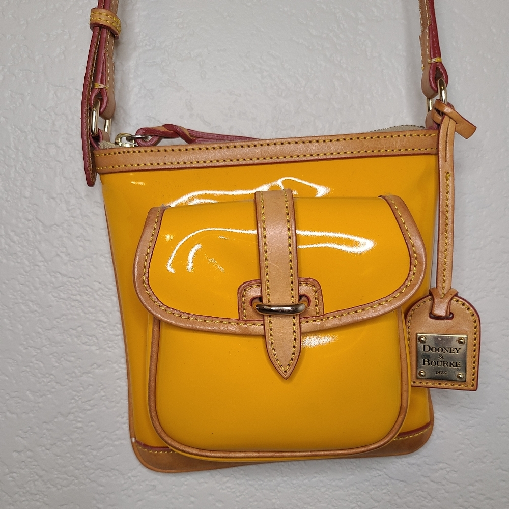 Dooney & Bourke Crossbody Purse Yellow